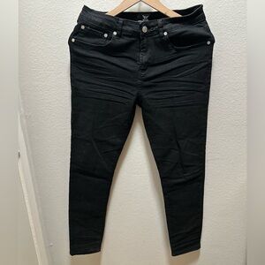 Men's Slim Black Jeans